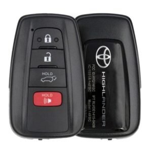 Genuine Toyota Highlander 2020 2022 Smart Proximity Remote Key