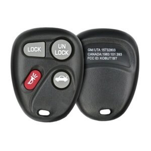 Chevrolet Remote Key 2005 2008 315MHz 4 Buttons