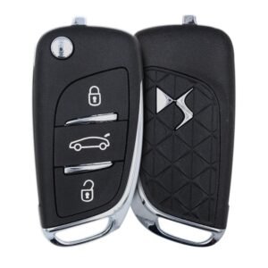 Citroen C4 C-Elysee Flip Key Remote 2004 434MHz 3 Buttons