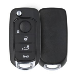 Flip Key Remote 433MHz 4 Buttons Aftermarket MEGAMOS AES