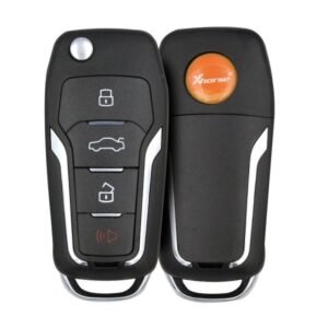 Xhorse Universal Flip Key Remote 4 Buttons Ford Type Built-in Chip