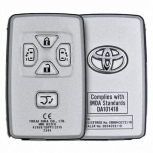 Genuine Toyota Previa ALPHARD 2007 2014 Smart Proximity Remote Key