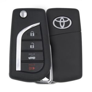 Refurbished Toyota Camry Corolla Flip Key Remote 2018 2022