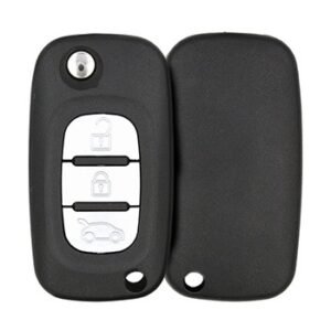 Renault Fluence MEGANE 3 Flip Key Remote 2009 2016 433MHz 3 Buttons
