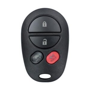Toyota Sequoia Remote Key Shell 4 Button medal