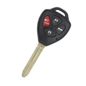 Toyota Warda Camry Corolla  Avalon Remote Key Shell 4 Buttons TOY43 Blade