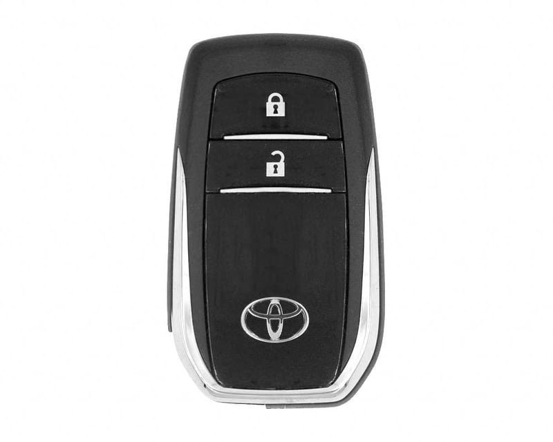Toyota Fortuner 2016-2025 Genuine Smart Remote Key 2 Buttons 433MHz 89904-0K170 / 89904-0K171