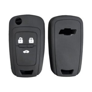 Silicone Case For Chevrolet 2010-2017 Flip Remote Key 3 Buttons