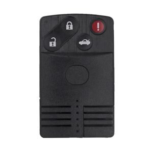Mazda Card Remote Shell 4 Buttons