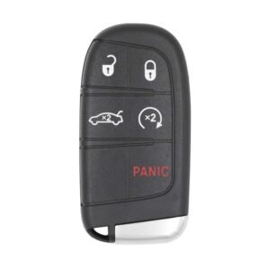 Chrysler Dodge 2019-2023 Smart Key 5 Buttons 433MHz AES 68394195AA, 68155687AB, 68394191AA, 68394198AA