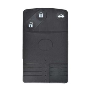 Mazda Remote Card Shell 3 Buttons - Trunk Button Top Right