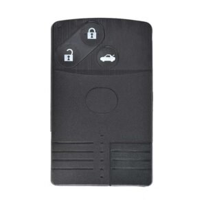 Mazda Remote Card Shell 3 Buttons - Trunk Button Center Right