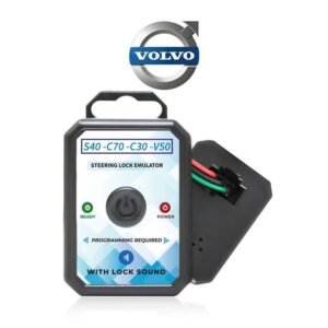 Volvo Emulator - S40 - C70 - C30 - V50 Steering Lock Emulator Simulator With Lock Sound