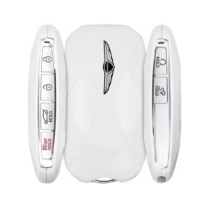 Genesis GV60 2022 Genuine Smart Remote Key 5+1 Buttons 433MHz White Color 95440-CU210