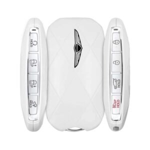 Genesis GV60 2022 Genuine Smart Remote Key 7+1 Buttons 433MHz White Color 95440-CU310