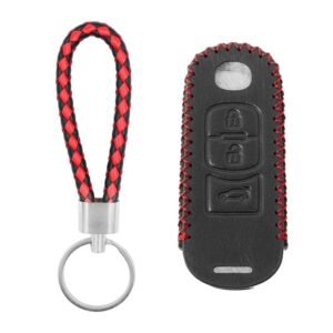 Leather Case For Mazda Remote Key 3 Buttons