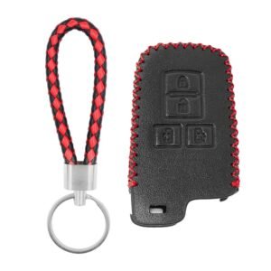 Leather Case For Toyota Voxy Noah Sienta Remote Key 4 Buttons