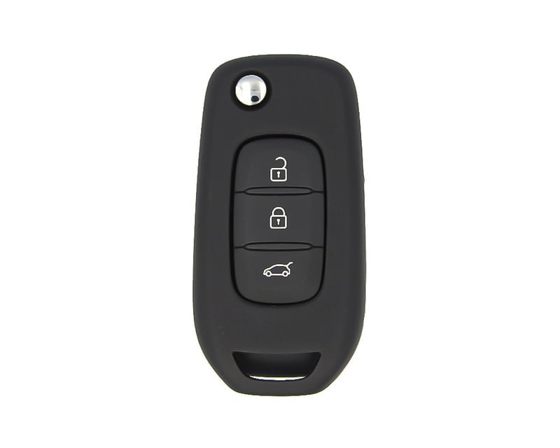 Renault Symbol Twingo Duster Sandero Flip Remote Key 3 Buttons 433MHz AES PCF7961 Transponder HYN17 Blade