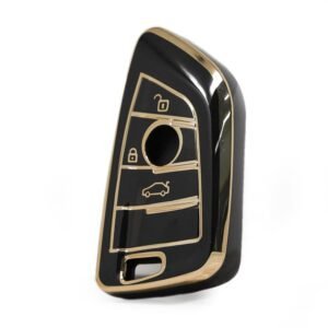 Nano High Quality Cover For BMW FEM Remote Key 3 Buttons Black Color