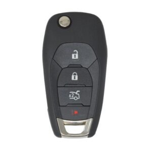Chevrolet Cruze Modern Flip Remote Key Shell 3+1 Button