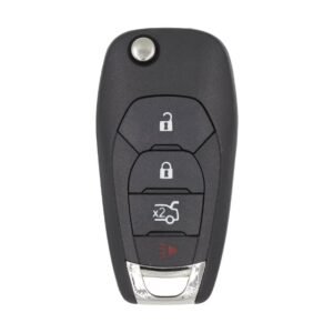Chevrolet 2019 Flip Remote Key 4 Buttons 315Mhz PCF7941E Transponder