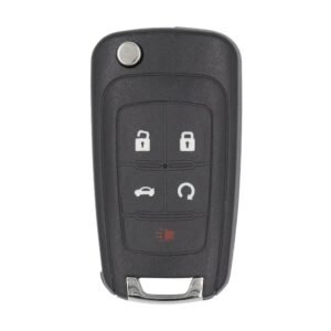 Chevrolet Flip Smart Remote Key 5 Buttons 433Mhz 13531406 / 13506408 / 13531362 / 13587073