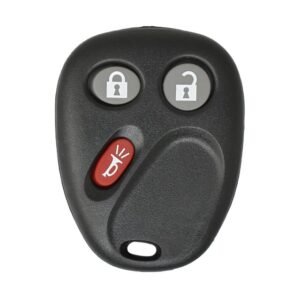 GMC Chevrolet Medal Remote Key Shell 3 Buttons without Battery Holder