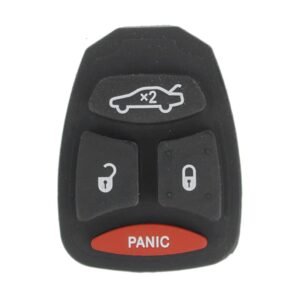 Chrysler Dodge Jeep Remote Rubber 4 Button