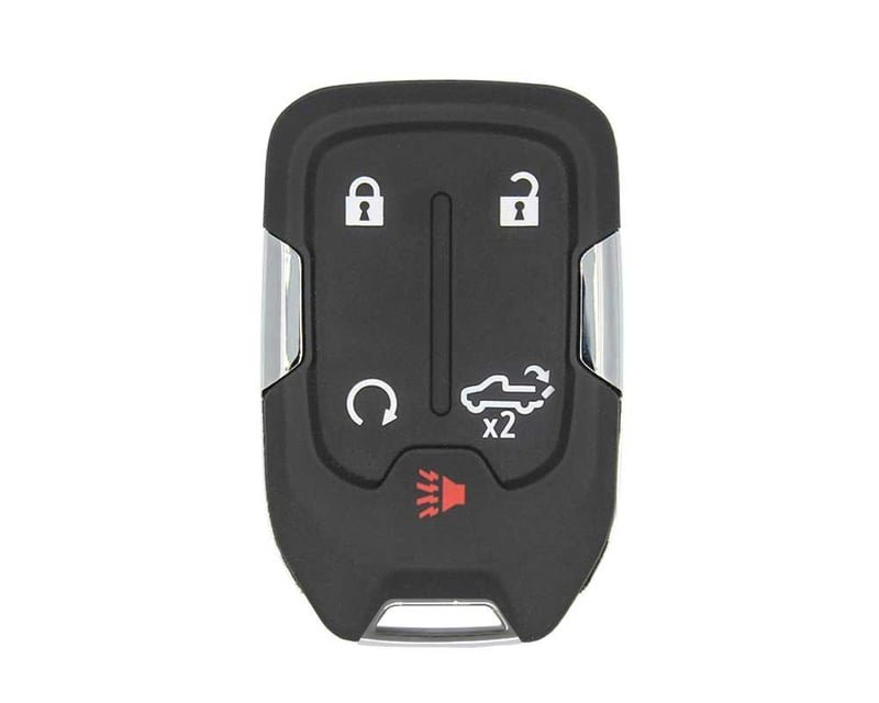 GMC Sierra Chevrolet Silverado 2019-2022 Smart Key 4+1 Buttons 433MHz Original PCB Board Aftermarket Shell