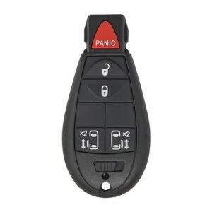 Jeep Dodge Chrysler Fobik Remote Key 4+1 Buttons Side Doors Button Type 5026623AA