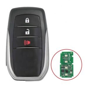 Toyota Hilux Land Cruiser 2019 Smart Remote Key Shell 2+1 Buttons