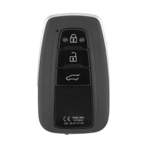 Toyota Land Cruiser Prado 2018-2019 Genuine Smart Remote Key Shell 3 Buttons 89072-60G20