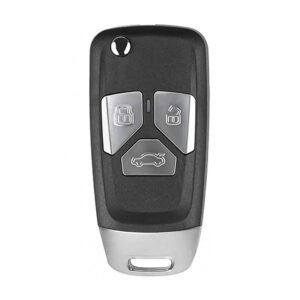 Xhorse VVDI Key Tool VVDI2 Wireless Flip Remote Key 3 Button Audi Style XNAU01EN