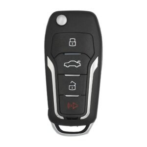Xhorse VVDI Key Tool VVDI2 Wireless Flip Remote Key 3+1 Button Ford Type XNFO01EN