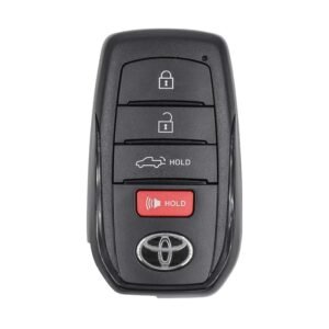 Toyota Tundra 2022 Smart Remote Key 3+1 Button 312.11/314.35MHz 8990H-0C010 / 8990H-0C011 / 8990H-AK020 / 8990H-0C012 / 99060-04002 / 99451-04002