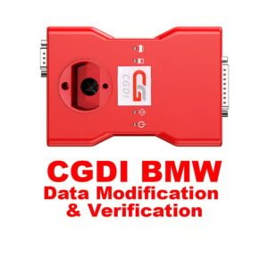 CGDI BMW Data Modification and Verification