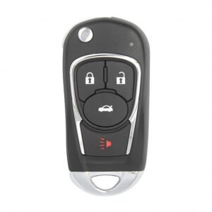 Xhorse VVDI Key Tool VVDI2 Wire Flip Remote Key 3+1 Button Buick Style XKBU02EN