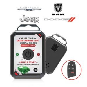 Jeep Emulator - Grand Cherokee Emulator - Chrysler Emulator 2015-2021 STEERING LOCK Emulator Simulator with Original Connector