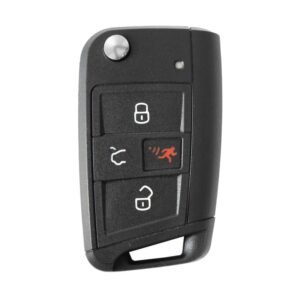 Volkswagen Flip Remote Key Proximity Type 3+1 Buttons 433MHz MQB Transponder