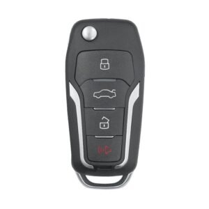 Keydiy Xhorse Ford Type Flip Remote Key Shell 3+1 Buttons