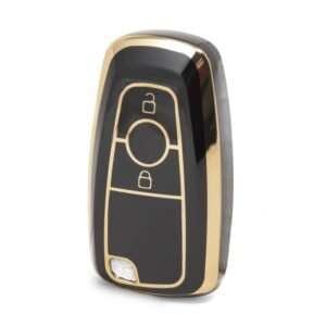 Nano High Quality Cover For Ford Remote Key 2 Buttons Black Color Ford-B11J2