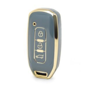 Nano High Quality Cover For Ford Remote Key 3 Buttons Gray Color Ford-H11J