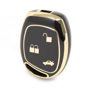 Nano High Quality Cover For Ford Remote Key 3 Buttons Black Color Ford-L11J