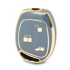 Nano High Quality Cover For Ford Remote Key 3 Buttons Gray Color Ford-L11J
