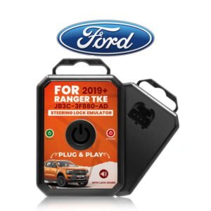 Ford Ranger, Kuga, Escape, Fiesta, Focus, Mustang, Puma, Tourneo, Transit Custom 2019+ Steering Lock Emulator Simulator - NEW PLUG