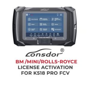 Lonsdor - BM / MINI / Rolls-royce License Activation For K518 Pro FCV