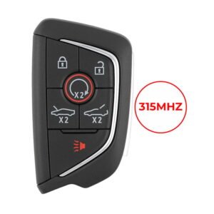 Chevrolet Corvette 2020-2025 Genuine Smart Remote Key 5+1 Buttons 315MHz 13538855 / 13535127 / 13523804 / 13536986