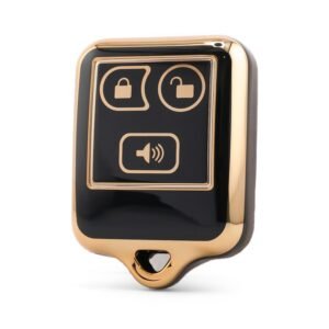 Nano High Quality Cover For Ford Remote Key 3 Button Black Color Ford-M11J3