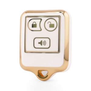 Nano High Quality Cover For Ford Remote Key 3 Button White Color Ford-M11J3