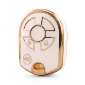 Nano High Quality Cover For Ford Remote Key 3 Button White Color Ford-K11J3